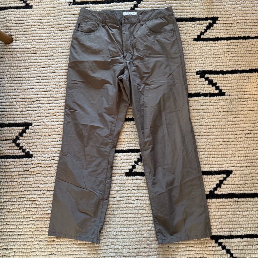 AX ARMANI EXCHANGE mens  straight leg pants 33